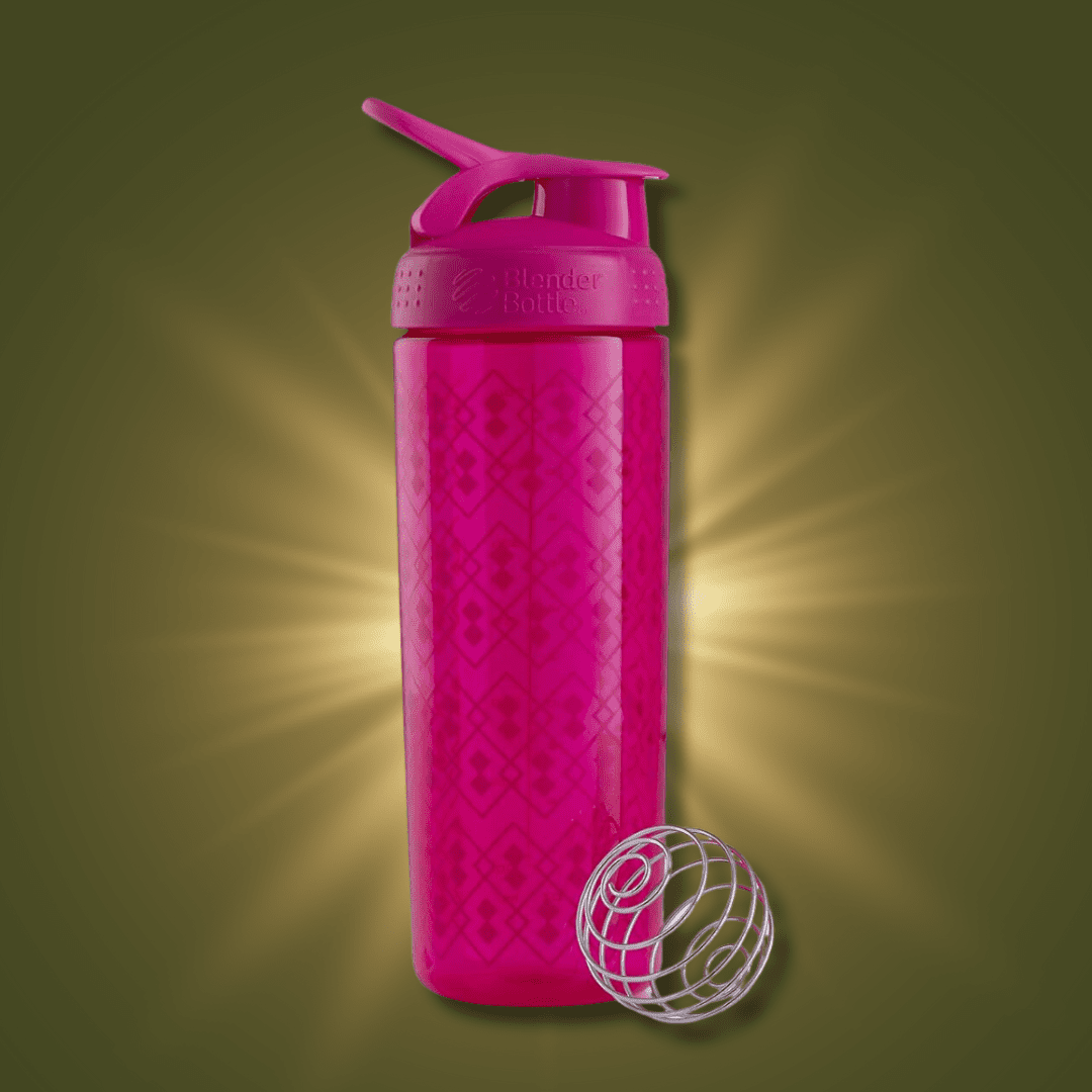 Blenderbottle Signature Sleek Shaker Cup With Blenderball 820ml Pink